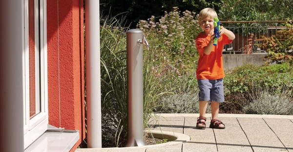 Fuente de Jardin Rondo Gris Graf